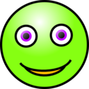 download Emoticons Smiling Face clipart image with 45 hue color