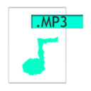download Mp3 clipart image with 315 hue color