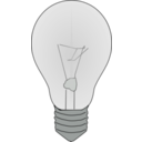 download Lightbulb clipart image with 90 hue color