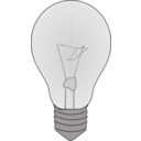 download Lightbulb clipart image with 270 hue color