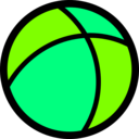 download Ball Icon clipart image with 90 hue color