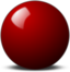 Red Snooker Ball