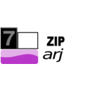 download 7zipclassic Arj clipart image with 270 hue color