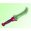 download Knife clipart image with 270 hue color