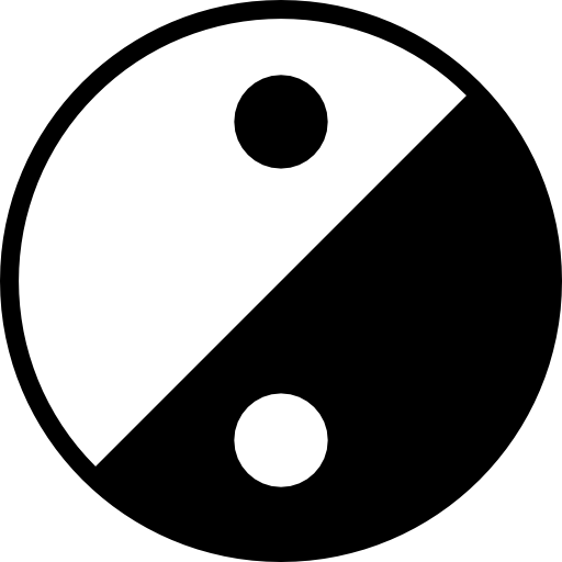 Simple Yin Yang Icon