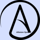 download Atheism Symbol A In Circle clipart image with 225 hue color