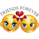 Friends Forever Smiley Emoticon
