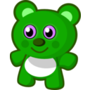 download Little Bear Toy clipart image with 90 hue color