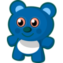 download Little Bear Toy clipart image with 180 hue color