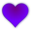 download Rmx Heart clipart image with 315 hue color