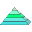 download Piramide clipart image with 315 hue color