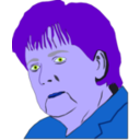 download Merkel clipart image with 225 hue color