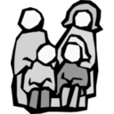 download Family clipart image with 90 hue color