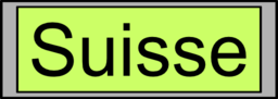 Digital Display With Suisse Text