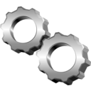 download Gears clipart image with 90 hue color