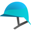 download Safety Helmet Icon clipart image with 135 hue color