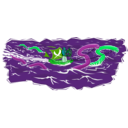 download Python Ogre clipart image with 90 hue color