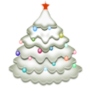 download Christmas Tree clipart image with 315 hue color