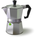 download Italian Coffee Maker clipart image with 45 hue color