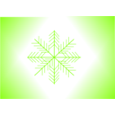 download Snowflake clipart image with 270 hue color