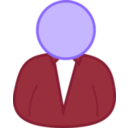 download User 2 clipart image with 225 hue color