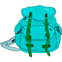 download Backpack clipart image with 135 hue color