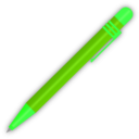 download Ballpoint Pen clipart image with 90 hue color