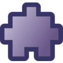 download Icon Puzzle2 Purple clipart image with 315 hue color