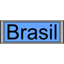download Digital Display With Brasil Text clipart image with 135 hue color