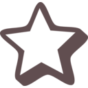 download Star clipart image with 135 hue color