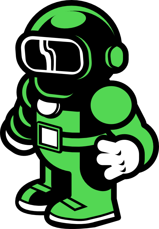 Green Spaceman