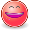 download Tango Face Smile Big clipart image with 315 hue color