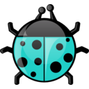 download Ladybug clipart image with 180 hue color