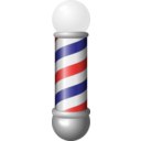 download Barber Pole clipart image with 0 hue color