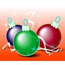 download Christmas Balls clipart image with 135 hue color