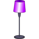 download Floor Lamp clipart image with 225 hue color