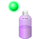 download Sodis Water Disinfection clipart image with 90 hue color