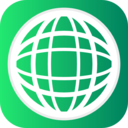 download Green Globe clipart image with 45 hue color