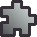 download Icon Puzzle Grey clipart image with 90 hue color