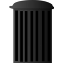 download Lata De Lixo clipart image with 270 hue color