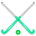 download Hockey Stick Ball clipart image with 135 hue color