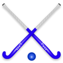 download Hockey Stick Ball clipart image with 225 hue color