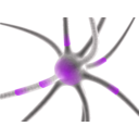 download Firing Neuron clipart image with 225 hue color