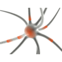 download Firing Neuron clipart image with 315 hue color