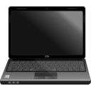 download Pc Laptop Notebook clipart image with 315 hue color