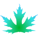 download Maple Leaf clipart image with 135 hue color