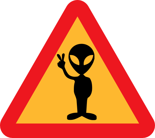 Warning For Aliens