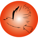 download Dove Icon clipart image with 45 hue color