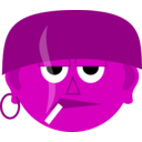 download Bad Guy clipart image with 270 hue color