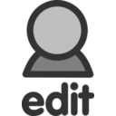 download Ftedit User clipart image with 315 hue color